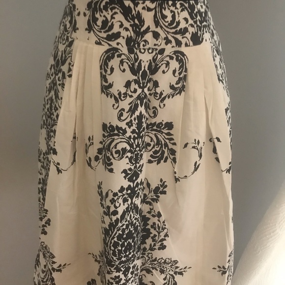 Odille 100% cotton size for black-and-white skirt - Picture 2 of 5